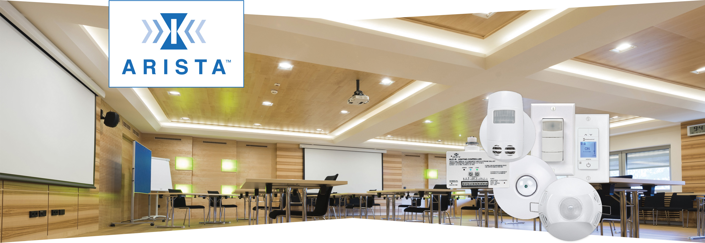 New ARISTA® Advanced Lighting Control System Brings Simplicity, Smart Technology to Commercial Lighting Installations